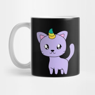 Caticorn, the combination of cat and unicorn Mug